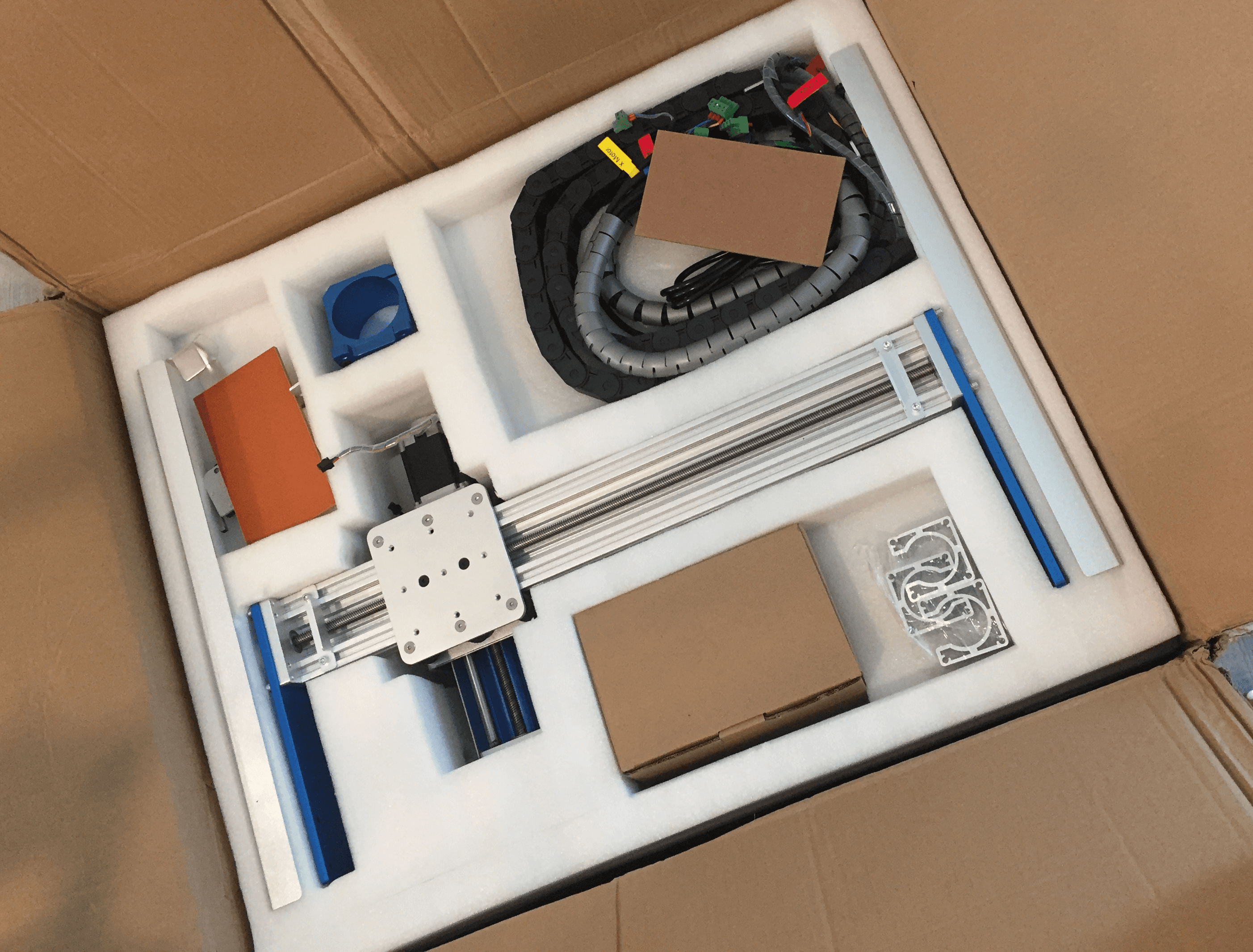 Box of CNC machine