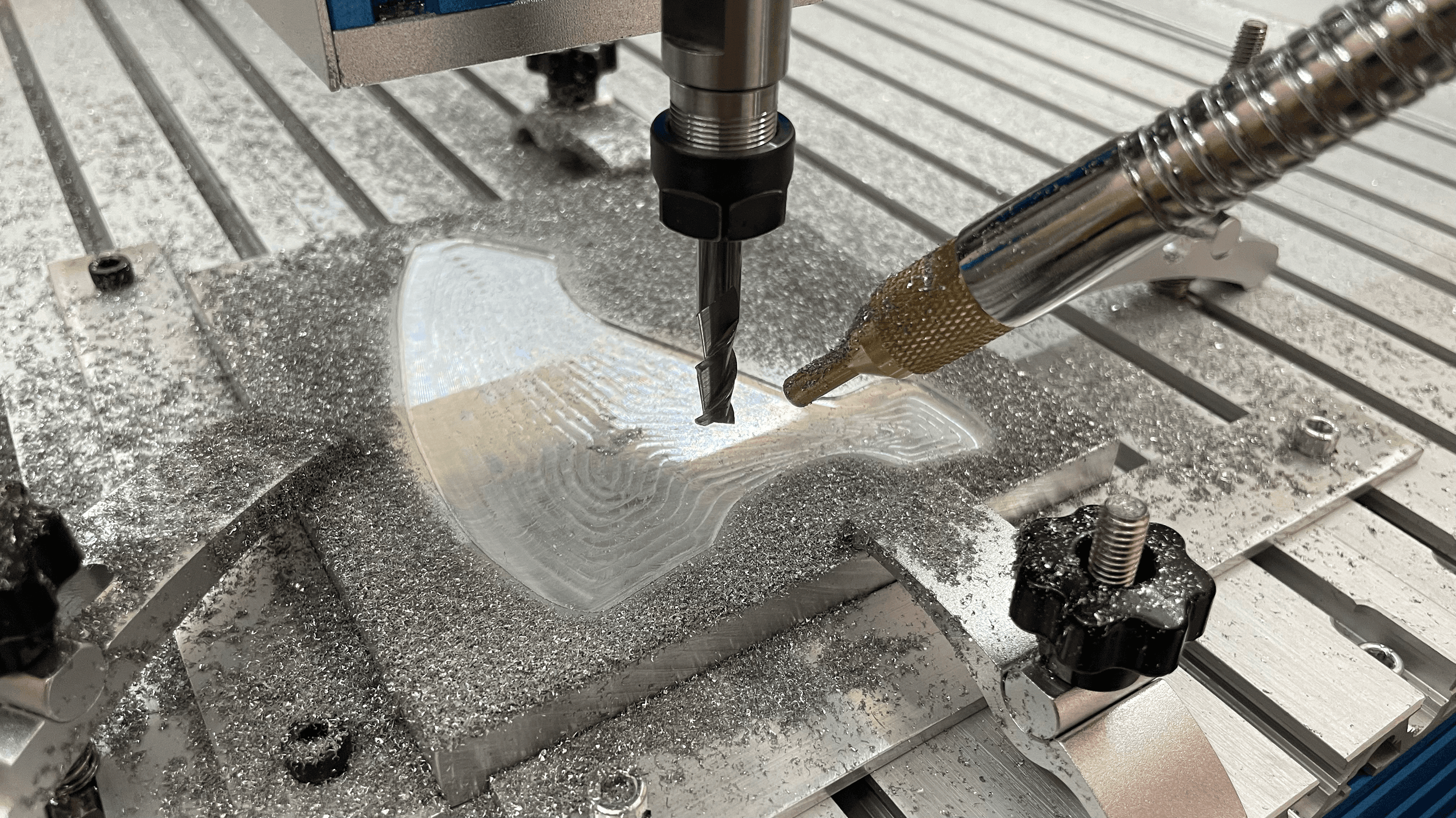 Milling results with 300W spindle